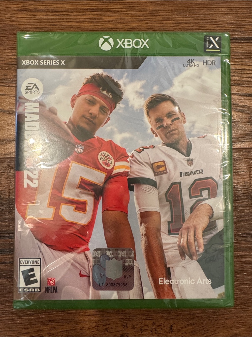 BRAND NEW! Xbox Series X - Madden NFL 22 (Xbox) - Tom Brady and Patrick Mahomes
